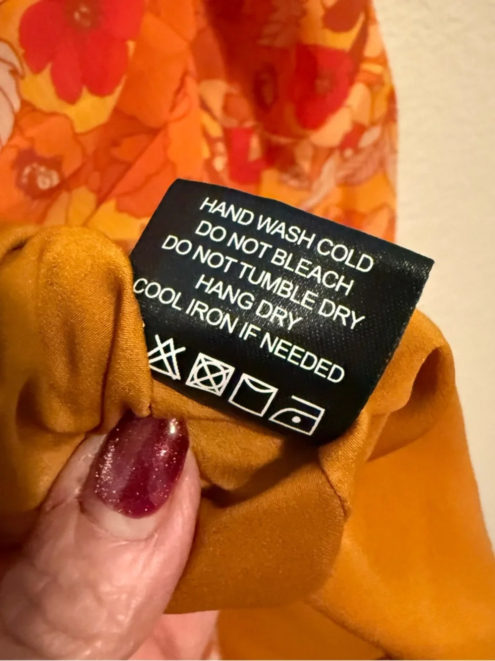 House of Harlow 1960 X Revolve Uriah Floral Mini Dress Orange Yellow Ted Size XS